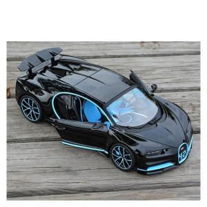 1/18 Voor Bugatti Chiron Divo Gegoten Metaal Hoge Simulatie Sportwagen Model Ambachten Decoratie (Kleur: Zwart)