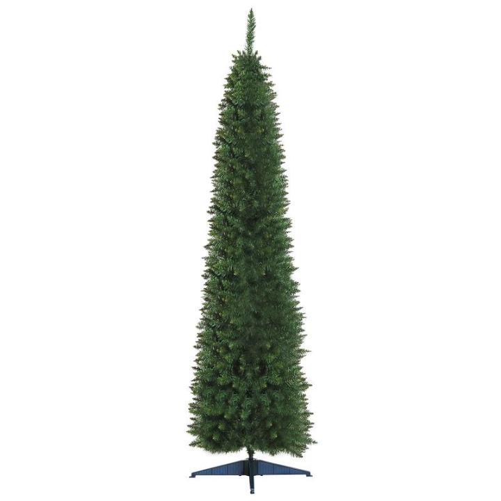 kerstboom dennenboom met kunststof standaard 499 takpunten pvc groen Ø 60 x 210 h cm