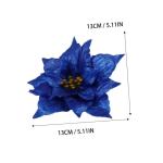 14 STK künstliche Blumen Weihnachtsbaum blumenschmuck Weihnachtsstern-Picks Rot Tür weihnachtsdeko künstliche blüten Hochzeitsdekoration Weihnachtskranz Blumen pe Blumendekor S