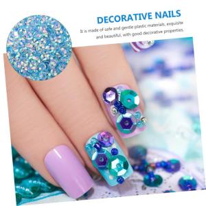 10 Stück Pailletten Für DIY Projekte Dekorative Materialien Für Kleidung Schmuck & Accessoires Glänzende Ornamente Diversen Farben Und Formen