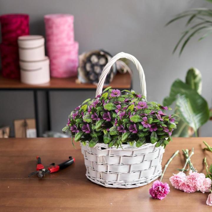 Blumen Künstlich wie Echt Künstliche Blume Blumenstrauß Blumenschmuck für Haus Gefälschte Flowers Braut Hochzeitsblumenstrauß für Garten 1517