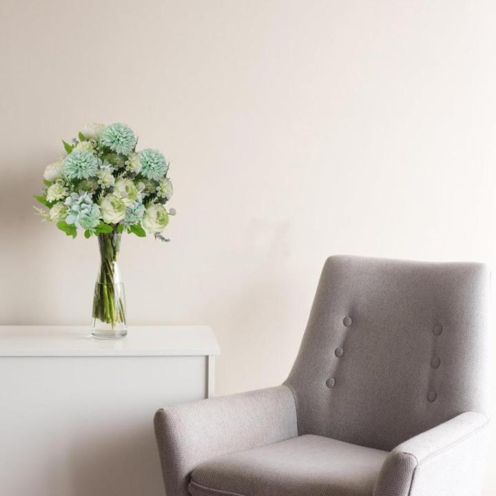 Kunstbloemen, 14 boeketten van kunstpioenrozen, kunstbloemen, kunstbloemen, kunstbloemen, voor feest, eettafel, raam, huis, bruiloftsdecoratie 1010