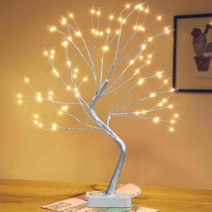 Lichtboom lichttakken voor binnen, 108 warmwitte leds, boompjes, bonsai-licht, decoratie, verstelbare takken, USB/batterijvoeding, boomlamp, decoratieve boom, verlicht boomverlicht