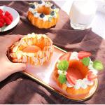 Fake Kuchen künstliche Kuchen 3 Stücke Künstliche Donuts Simulation Donuts Gefälschte Donuts Realistische Künstliche Gefälschte Donuts Modell Realistisches Essen(C)