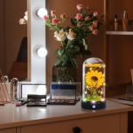 Zonnebloemcadeau voor vrouwen, eeuwige bloemen, moederdagcadeau, verjaardagscadeau, verjaardagscadeau voor vrouwen, moeder, vrouw, zus