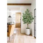 180 cm olijfboom kunstplant grote nep plastic planten in pot kunstboom als echt voor woondecoratie, kamerdecoratie, slaapkamerdecoratie