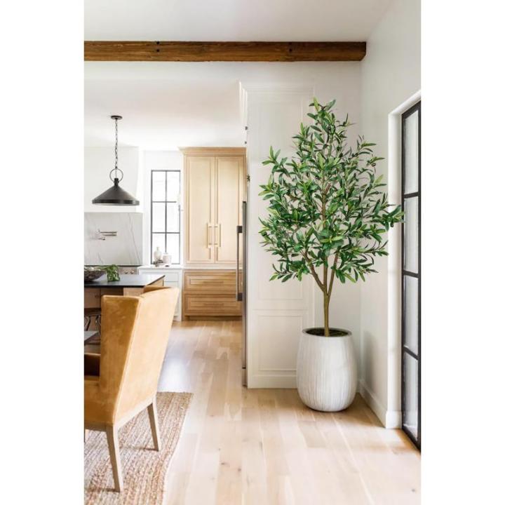 180 cm olijfboom kunstplant grote nep plastic planten in pot kunstboom als echt voor woondecoratie, kamerdecoratie, slaapkamerdecoratie