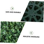1Stk Simulierter Mailänder Ball deckenverkleidung Artificial Plants Indoor Runde künstliche Pflanzenkugeln Topiary-Kugeln hängen nachgemachter Grasball Pflanzenkugelverzierung