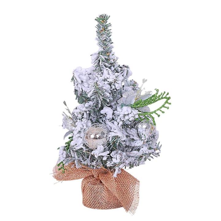 Small Christmas Tree for Home | Table Centerpiece Christmas Tree | Holiday Home Accents, Charming Tabletop Christmas Tree, Burlap Base Tree, Seasonal Table Centerpieces