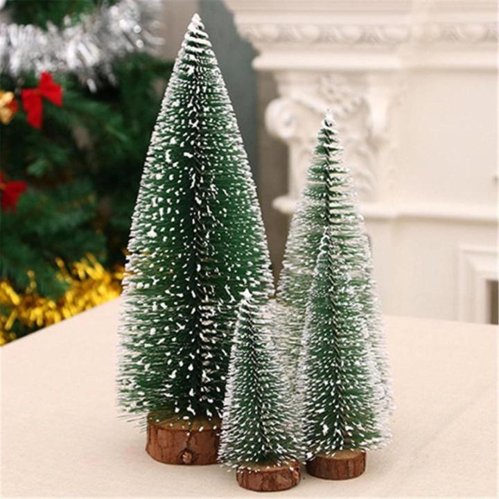Deko Weihnachten Mini Weihnachtsbaum Zeder Desktop Kleiner Weihnachtsbaum Desktop Fenster Tisch Weihnachtsschmuck (G, One Size)
