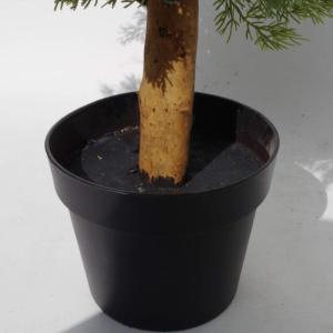 Cedar 7506-7505-7504-7503-7502-7501 Künstlicher Zedernholz/Zypressen-Formschnitt-Baum, UV-geschützt, Kunststoff, 95 cm