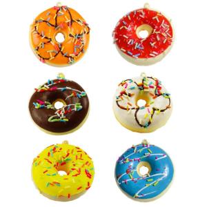 6 stuks Realistische Kunstmatige Donuts Nep Donuts Model Realistisch Kunstvoedsel Kunsteten Kunstmatige Taart Simulatie Donuts Kunstmatige Voor Bruiloft Fotografie Voedsel Props (6