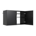 HangUps Oberer Aufbewahrungsschrank, 91,4 cm, Schwarz