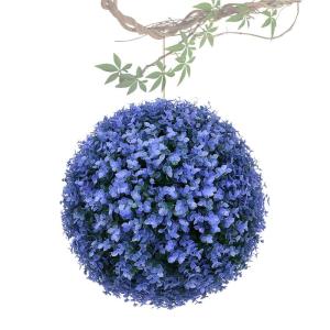 De bruiloftstafel bladeffect hangend bruiloft 55 cm, de veranda en de bruiloft vormgesneden bal, gesimuleerde decoratieve grasbal buxusbal kunstmatig
