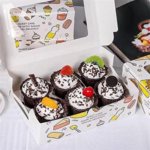Fake Kuchen künstliche Kuchen 6 Stücke Realistische Gefälschte Kuchen Künstliche Kuchen Simulation Cupcake Modell Fotografie Prop Realistisches Essen