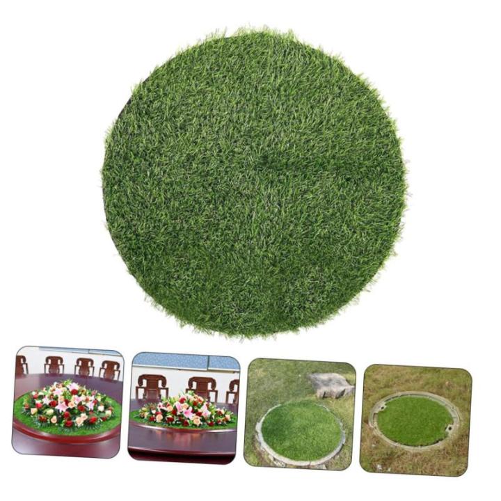 Tapijt schachtdeksel decoratie gazon herfst placemats kunstgras bureauonderlegger tapijten eettafel accessoires tafeldecoratie koffie nep gazon geen woorden