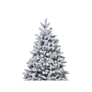Künstlicher Weihnachtsbaum mit Schnee Deluxe Viola180 cm, Tannenbaum Christbaum Kunstbaum Dekobaum mit Metallständer