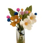 - Vilten bloemen boeket bloemen van vilt - boeket - Fair Trade - handgemaakt (zomerweide)