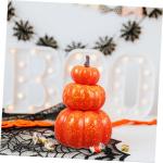 Schaumkürbis Kürbisse Im Herbst Ernten Simuliertes Kürbismodell Halloween-kürbis-Ornamente Simulationskürbis Schaumstoff-kürbis-Ornament Kürbis Fallen Erntedekor Kürbiskern