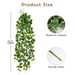 Kunstmatige hangplanten, hangende kunstplant, decoratieve plant, groene planten voor vierwand, woondecoratie