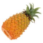 3St simulierte Ananas-Ornamente Ananas-Statue gefälschte Äpfel Ananas-Kunststoffmodell Ananas Schaufensterdekoration Obst Modelle künstliche Ananas Fake-Ananas-Modell-Dekor Pu