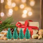 12 Weihnachtsbaum Deko Tannenbaum Für Tisch Miniaturkiefern Sisalbäume Künstlicher Christbaum Miniatur Tannenbaum Christbaum,Weihnachtsdeko