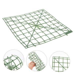 8st Reihe Blumenarrangement Gitter Blumenwand Hintergrund Blumengitterplatten Basen Für Blumenarrangements Blumendraht-gitterplatte Floraler Wandrahmen Hochzeitsbild Green Plastik