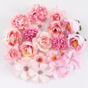 20 stuks bloemkoppen mini bloemkoppen voor bruiloft thuis knutselen scrapbooking decoratie