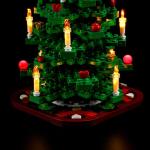 Led-verlichtingsset voor LEGO-40573 kerstboom - compatibel met Lego bouwstenen model - exclusief de Lego-set