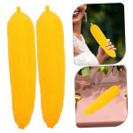 1 Satz Simulation Mais Maisdekor Requisiten Für Die Food-Fotografie Gemüse Foto Prop Spielzeug Lebensechter Mais Gefälschte Lebensmittelmodelle Essen Vorgeben Yellow Plastik 3st