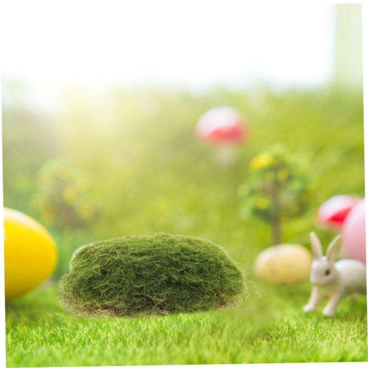 6 Stück Künstliche Moossteine Pflanzendekoration Imitierte Moosdekor Pflanzenwandornament Künstliche Moossteine Mikro Landschaft Künstliche Moossteine Garten Layout