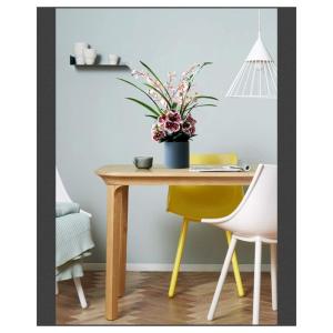 Kunstblumen Künstliche Blumen, künstliche Schmetterlings-Orchideen, fühlen Sich echt an, im Topf mit Vase, gefälschte Phalaenopsis-Pflanzen für Zuhause für jeden Anlass