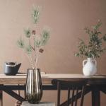 Kerstdennentak, grijs-groen, 72 cm, kunstdennentak met natuurgetrouwe dennenappels en naalden, kerstdecoratie, tafeldecoratie voor Kerstmis, kerststuk