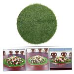 Schachtdeksel, decoratie, gazon, kunstgras, koffieaccessoires voor koffiebar, kunstgrastapijt, wasbare tapijten, placemats, nepgrastapijt, grasmatdecor