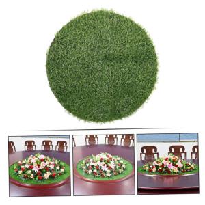 Schachtdeksel, decoratie, gazon, kunstgras, koffieaccessoires voor koffiebar, kunstgrastapijt, wasbare tapijten, placemats, nepgrastapijt, grasmatdecor
