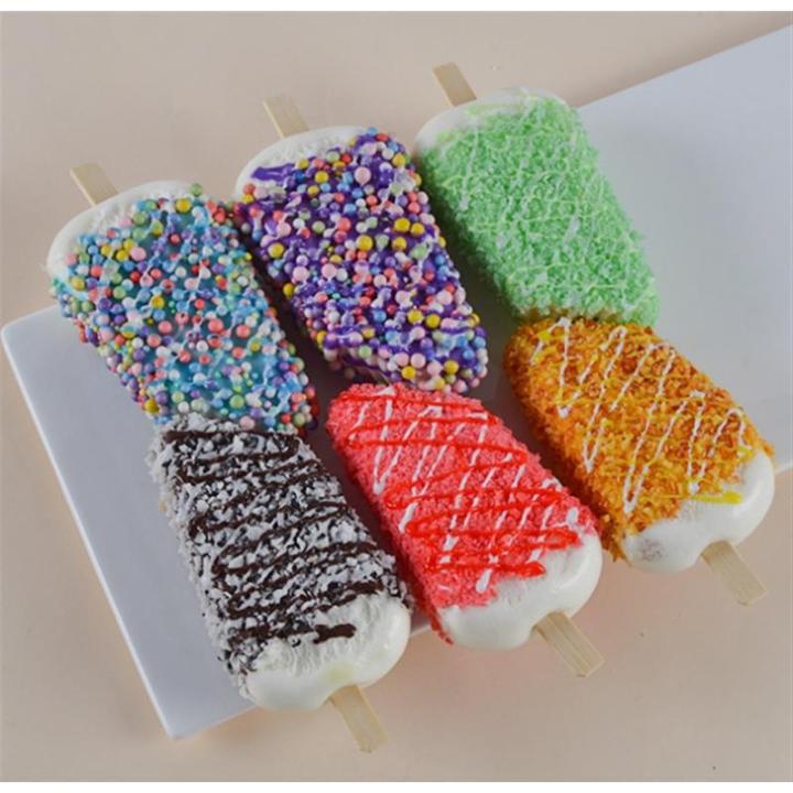 Fake Kuchen künstliche Kuchen Künstliches EIS, Gefälschtes Lebensmittel, Eiscreme, Simulationseis, Modell Für Dessert-Shop Realistisches Essen(B)