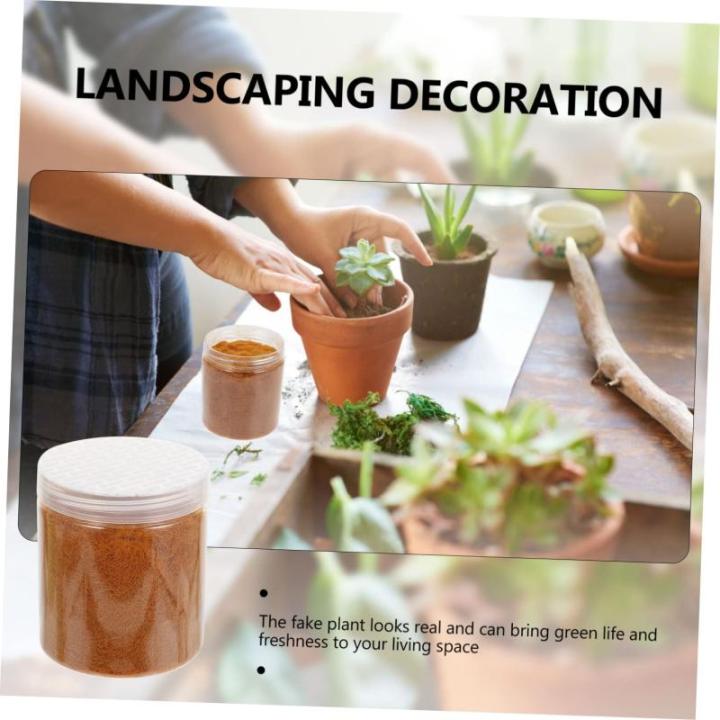 1 Moosrasenpulver Hausgemachte Ornamente Micro Landschaft Deko Grüner Teppich Moos Konserviert Bastelmoos Islandmoos Künstliches Moss Spagnum-moos Nylon Grünes Blattpulver Handb