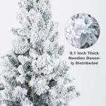 Weihnachtsbaum, Weihnachtsbäume, Ausverkauf, Mini-künstliche Weihnachtskiefer, schneebedeckter, aufklappbarer Kiefernbaum, Tisch-Weihnachtsbaum (Farbe: 2 Stück; Größe: 0,9 m) 