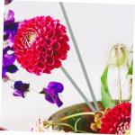 1 Satz Blütenstiel Blumenarrangement-Tool Drähte Blumenstiele Blumenstamm Blumenunterstützung Für Party Künstliche Blumenstiele Blumenstiel Selber Machen Green Eisendraht 11st