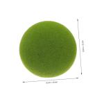 2St Simulierter Moosball imitierte grüne Moossteine Dekor fensterdeko selber Machen künstlich kunstpflanze kunstplflanze Requisiten aus Mooskugeln DIY blumenkunst versorgung Scha