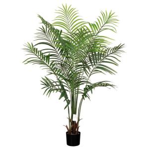 135cm künstliche Dypsis Lutescens Palme, Pflanze nur für den Innenbereich mit 13 abnehmbaren Stämmen, deko für Büro, Laden, Wohnung und Party