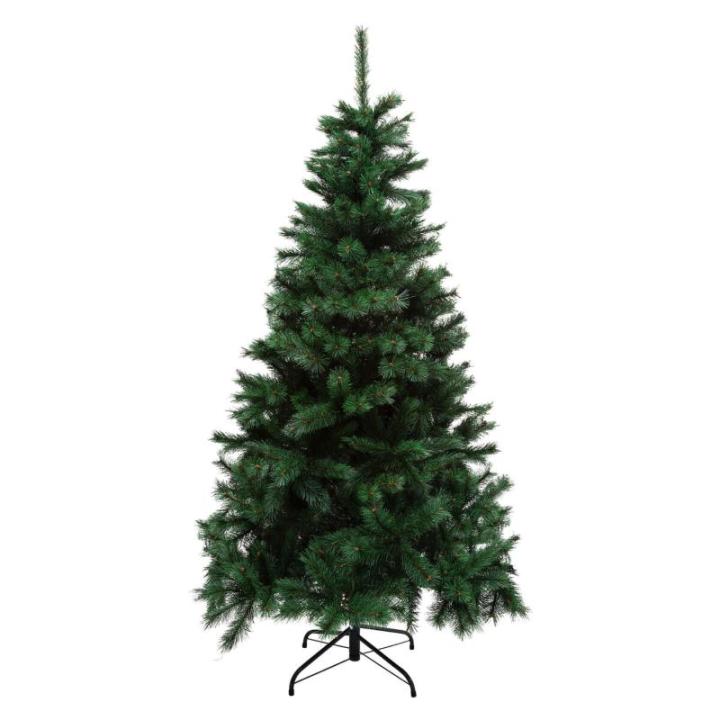 Nordmann Kunstkerstboom, groen, 180 cm, bedrieglijk echte en natuurgetrouwe dennenboom, met standaard, 180 cm premium