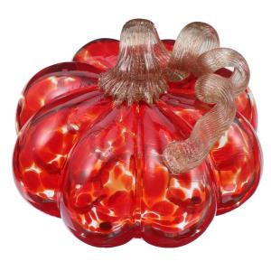 Glazen Decor Glazen Pompoen Ornament Halloween Decor Gekleurd Glas Decor Huisdecoraties Voor Thuis Kunstmatige Glazen Pompoen Pompoen Decor Tafel Ambachten