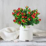 30 stuks met groene bladeren, bruiloft als echte decoratie, bloemen voor bruiloft, thuis, knutselen, scrapbooking, decoratie, 1311