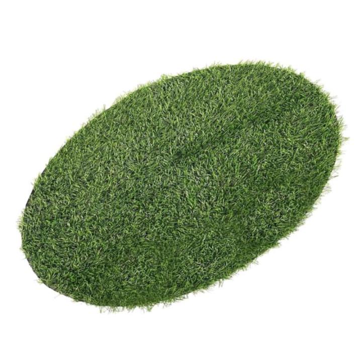 2st Schachtdeckel Dekoration Rasen Esstisch Matten Gefälschte Grasmatte Platzdeckchen Kunstrasen Esstischdekoration Gefälschter Grasteppich Tischset Plastik Green