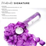 (Getrennt, Desodoriert) Künstliche gefälschte Rosenblätter für Romantische Nacht, Hochzeit, Event, Party, Dekoration, in Loser Schüttung (1000 Stücke, Allmählicher Lavendel)