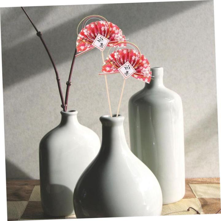 2St Blumenstab Blumenpflücker 2022 Cupcake-Picks künstliche Blumenstiele DIY-Fan-Pick würfelunterlage einhelll Kollege Blumenstrauß-Stick DIY blumenarrangements Picks Plastik 