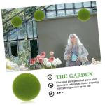 Simulierter Moosball kunstpflanze kunstplflanze Garden Decoration Room Decor for Moosball für Party Kunstmoos Kugel Dekor DIY blumenkunst versorgung Simulation Moosball Schaum