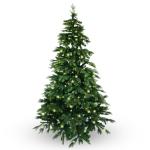 Künstlicher Tannenbaum 180 cm mit Beleuchtung 210 LED warmweiß Weihnachtsbaum Christbaum