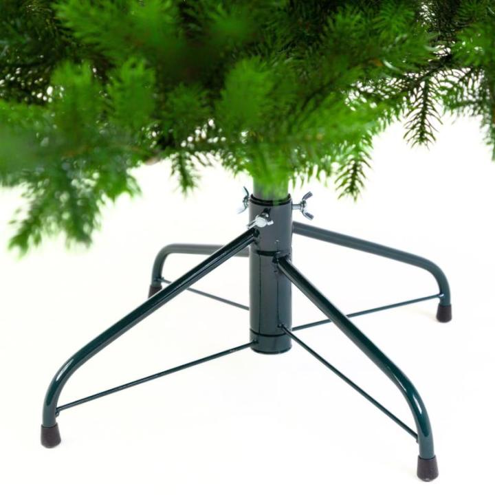 Altair Kunstkerstboom, 155 cm, klassiek groen, 419 takken, 100% PE-punten, inclusief metalen standaard